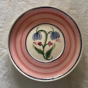 Vintage Gail Pittman Serving Platter 11 3/4 inch diameter